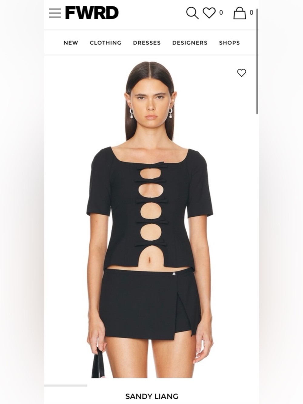 Sandy Liang Sorel Top